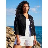 Roman Curve Bengaline Pocket Jacket