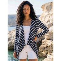 Roman Waterfall Stripe Knit Cardigan