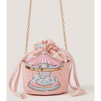 Monsoon Girls Carousel Bag - Pink