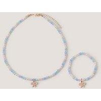 Monsoon Girls Rainbow Bead Jewelery Set