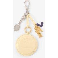 Lacoste Tennis Racket Mirror L Charms Key Ring - Cream