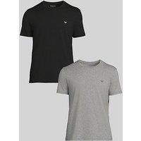 Emporio Armani Bodywear 2 Pack Endurance Crew Neck T-Shirts - Assorted