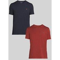 Emporio Armani Bodywear 2 Pack Endurance Crew Neck T-Shirts - Assorted