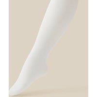 Monsoon Girls 2 Pack Super Sheer Stretch Tights - White
