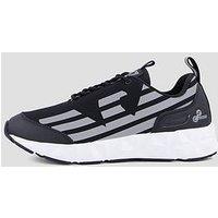 Ea7 Emporio Armani Mens Ultimate C2 Kombat Chunky Sole Lace-Up Trainers - Black