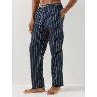 Emporio Armani Bodywear Yarn Dyed Pyjama Set
