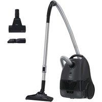 Hoover He1+ Pet Bagged Vacuum Cleaner (He1P20Pet), 850W Compact Powerful Cylinder, Large 3L Bin, Epa Filter, Hard Floors & Carpets, 2-In-1 Tool