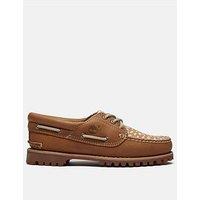 Timberland Authentic 3-Eye Lug Handsewn Boat Shoe - Brown