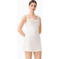 Elliatt Alessia Square Neck Mini Dress - White