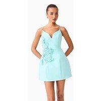 Elliatt Stella Tulip Mini Dress - Blue