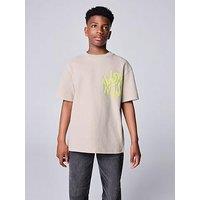 Smallsaints Boys Orlando Short Sleeve T-Shirt - Beige