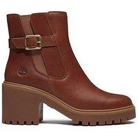 Timberland Stone Heights Chelsea Leather Boots - Brown