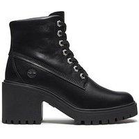Timberland Stone Heights Mid Lace Up Boots - Black