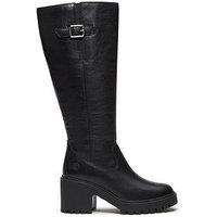 Timberland Stone Heights Tall Zip Up Boots - Black