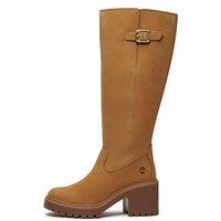 Timberland Stone Heights Tall Zip Up Boots - Yellow