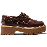 Timberland Stone Street Boat Shoe Rootbeer
