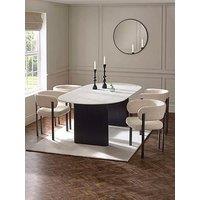 Julian Bowen Bolivia Table And 4 Bolivia Chairs