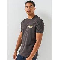 Armani Exchange Large Back Logo T-Shirt - Black