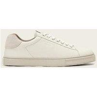 Allsaints Tucker Low Top Leather Trainers - White