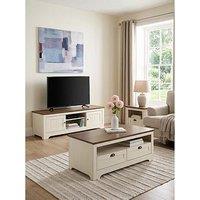 The Very Collection New Devon Pack (Lamp Table, Coffee, Tv Unit)