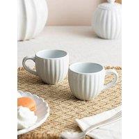 Price & Kensington Luxe Set Of 4 White Espresso Cups