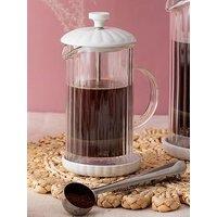 Price & Kensington Luxe Cafetiere/French Press White 350Ml