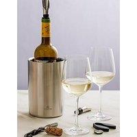 Viners Barware Wine Cooler Double Wall Silver 1.3L