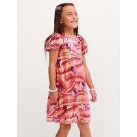 Monsoon Girls Heart Sequin Swing Dress