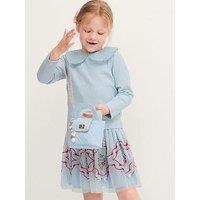 Monsoon Girls Mon Cheri Ribbed Disco Set - Blue