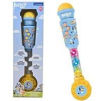 Bluey Trendy Lighting Microphone With Speaker (Aux-In), Melodies And Sound Effects