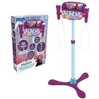 Disney Frozen Frozen Adjustable Stand With 2 Mic With Voice Effects, Lights, Speaker, Bluetooth Speaker