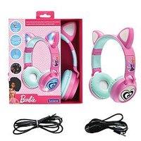 Barbie Cat'S Ears Shape Wireless Rechargeable Headphones With Lights