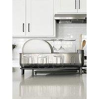 Simplehuman Steel Frame Dishrack, Brushed Stainless Steel
