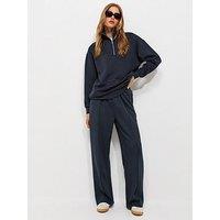 New Look Premium Navy Wide Leg Co-Ord Joggers