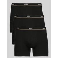 Boss Mens Boss Essential 5 Pack Boxer Briefs - Black