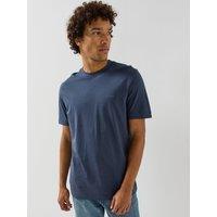 Boss Thompson 01 Chest Logo Regular Fit T-Shirt - Blue