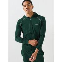 Boss Mix & Match Loungewear Hoodie - Dark Green