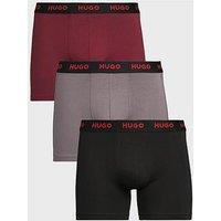 Hugo Bodywear 3 Pack Triplet Metalic Waistband Boxer