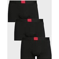 Hugo 3 Pack Galaxy Trunks - Black