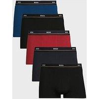 Boss 5 Pack Essential Waistband Trunks