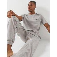 Boss Mix & Match Regular Fit Loungewear T-Shirt - Light Beige