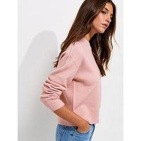 New Look Midweight Crew Neck Jumper - Pink