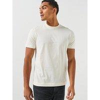 Boss Thompson 01 Chest Logo Regular Fit T-Shirt - White