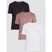 Hugo Mens Bodywear Triplet 3 Pack Loungewear T-Shirts