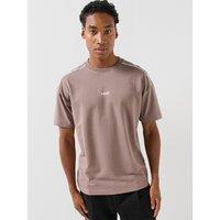 Hugo Noah Piped Loungewear Top - Brown