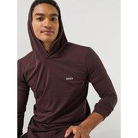 Boss Bodywear Mix & Match Lounge Overhead Hoodie - Brown
