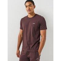 Boss Mix & Match Regular Fit Loungewear T-Shirt - Brown