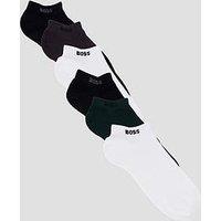 Boss 5 Pack Short Cotton Crew Socks