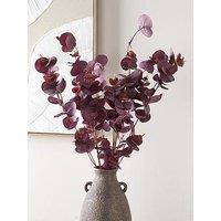 The Very Collection 3Pk Burgundy Eucalyptus Bunch