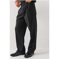 Hugo Tarly264X Modern Fit Smart Trousers - Black